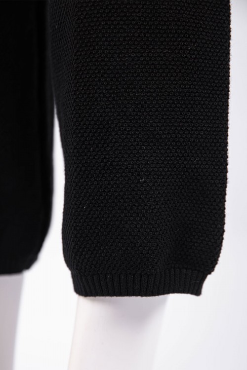 بنطلون نسائي طويل متعدد الألوان بزم من الأسفل