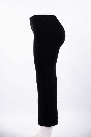 بنطلون نسائي طويل لون أسود