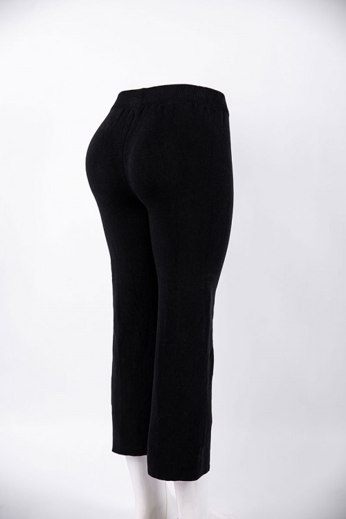 بنطلون نسائي طويل لون أسود