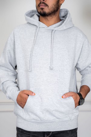 هودي متعدد الألوان ياقة بقبعة متصلة برباط مزين بجيوب الكنغر من الأمام و بأكمام طويلة 