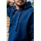 هودي متعدد الألوان ياقة بقبعة متصلة برباط مزين بجيوب الكنغر من الأمام و بأكمام طويلة