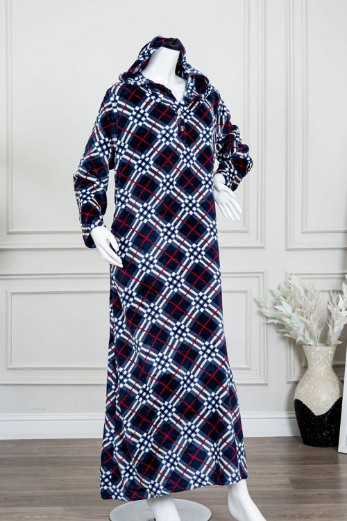 قميص-نسائي-طويل-شتوي-متعدد-الألوان-مع-تداخلات-بأشكال-