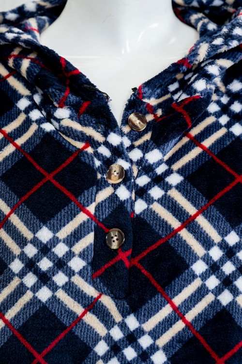 قميص-نسائي-طويل-شتوي-متعدد-الألوان-مع-تداخلات-بأشكال-