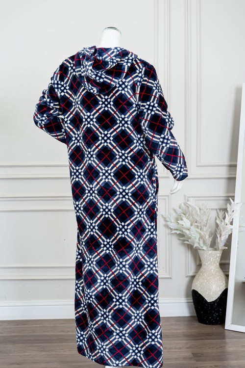 قميص-نسائي-طويل-شتوي-متعدد-الألوان-مع-تداخلات-بأشكال-