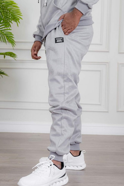 طقم-رجالي-شتوي-قطعتين-لون-رمادي-ببلوفر-هودي-قبعة-متصلة-