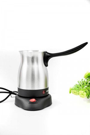 Electric coffee machine, stainless steel, 0.5 liter capacity, 800 watts power