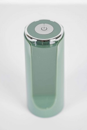 Apple-colored USB rechargeable water dispenser