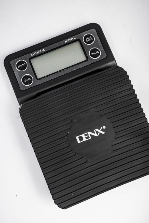 شنطة قهوة لون أسود لتحضير قهوة مقطرة v60 من 15 قطعة متكاملة