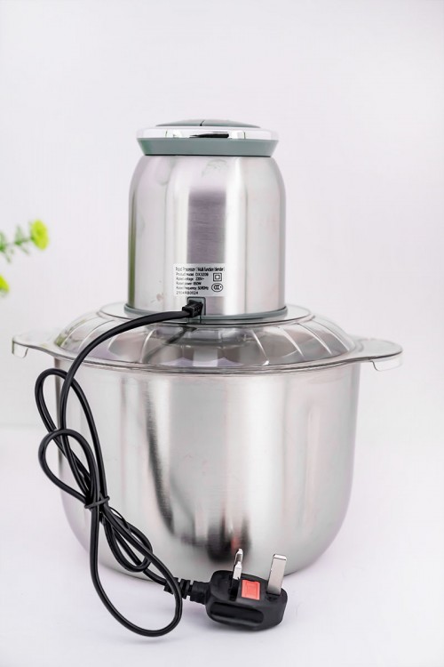 فرامة ستيل كهربائية 5 شفرات تقطيع فولاذية حادة مقاومة للصدأ و بسعة 5 لتر