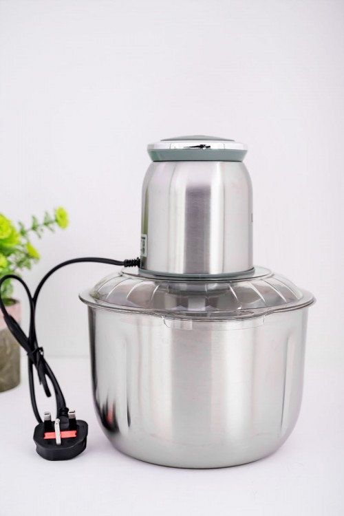 فرامة ستيل كهربائية 5 شفرات تقطيع فولاذية حادة مقاومة للصدأ و بسعة 2 لتر