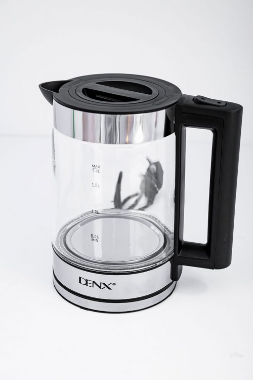 غلاية كهربائية مزدوجة من دينيكس الغلاية بسعة 1.8 لتر و الإبريق بسعة 1 لتر بقوة 1500 واط