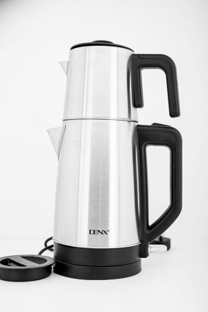 غلاية كهربائية ستيل مزدوجة من دينيكس بسعة إجمالي 3 لتر 