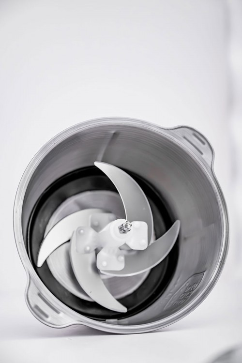 فرامة طعام كهربائية من كروس 4 شفرات تقطيع فولاذية حادة مقاومة للصدأ بقوة 300 واط