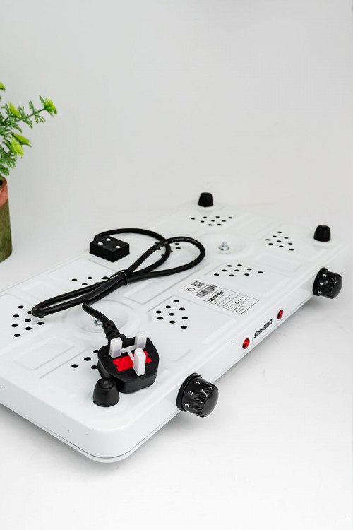 موقد كهربائي مزدوج من جيباس بقوة 2000 واط