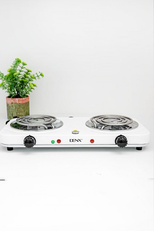 موقد كهربائي مزدوج من دينكس بقوة 2000 واط