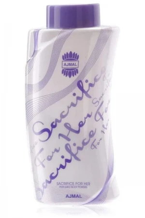 بودرة معطرة للجسم "ساكريفايس" من أجمل للنساء بحجم 100 غرام