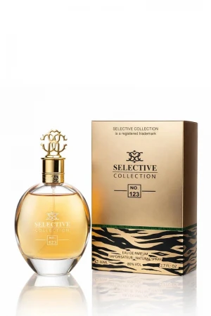 عطر Selective Collection No. 123 النسائي مستوحى بالكامل من عطر روبرتو كافالي 