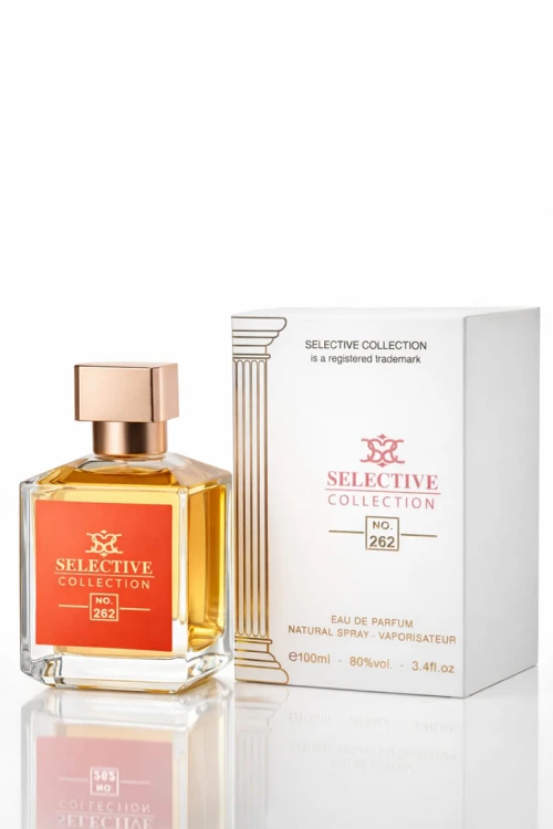 عطر Selective Collection No. 262 مستوحى بالكامل من عطر النيش Baccarat Rouge 540 Extrait de Parfum