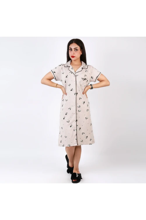 قميص قصير بطبعات ميكي ماوس