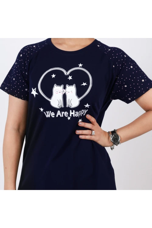 طقم بيجاما برمودا بطبعات نجوم