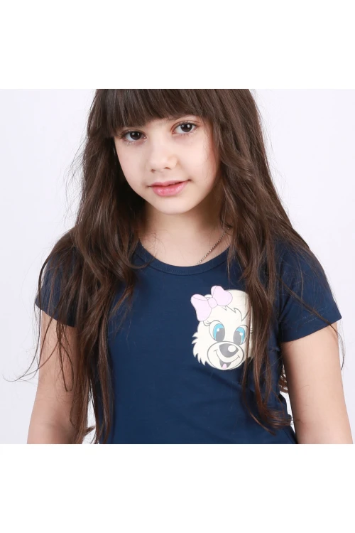 بجامة بناتي بطبعات ميكي ماوس