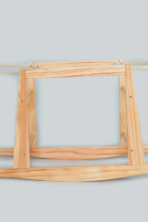 سرير أطفال هزاز مع مقبض