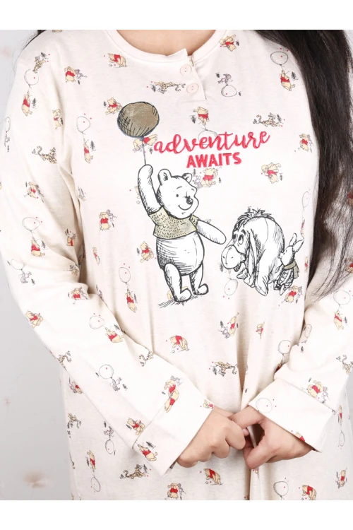 قميص طويل بأزرار و طبعات