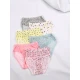 طقم سراويل داخلية مزين بطبعات - 6 قطع