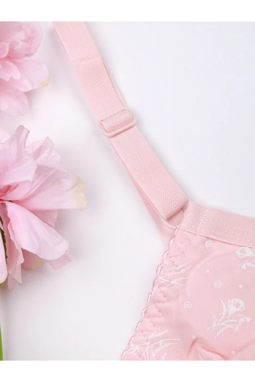 صدرية غير مبطنة بطبعات زهور