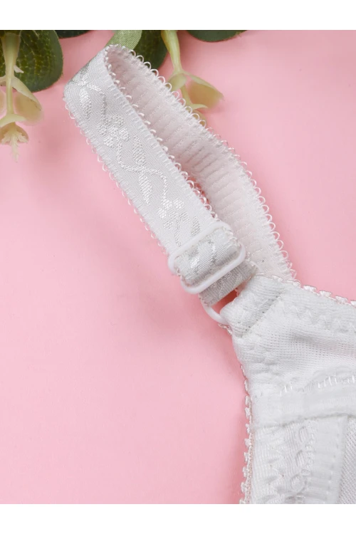 صدرية مزخرفة بحمالات عريضه