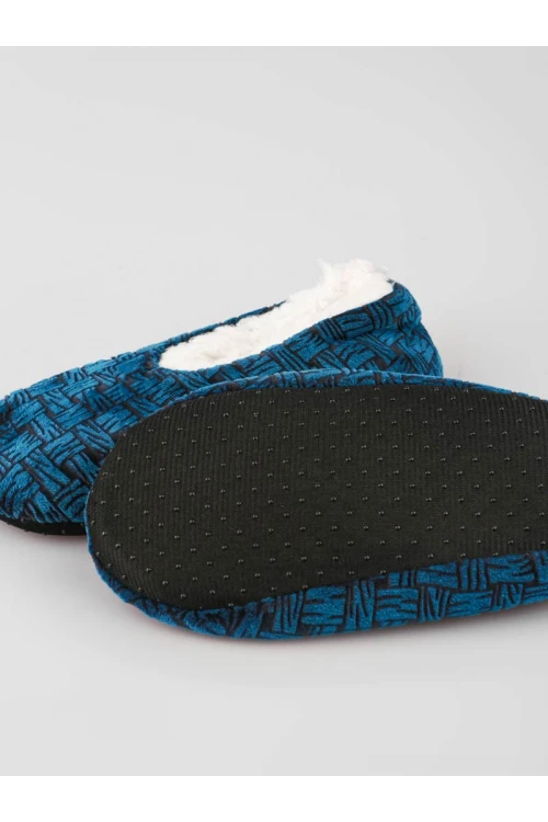 حذاء منزل مبطن و مزخرف