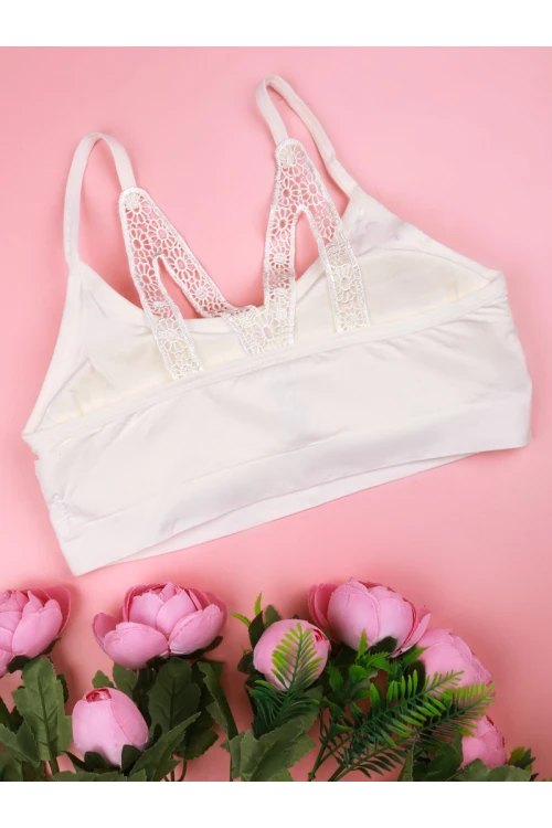 صدرية سبورت بحمالات دانتيل