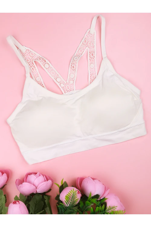 صدرية سبورت بحمالات دانتيل