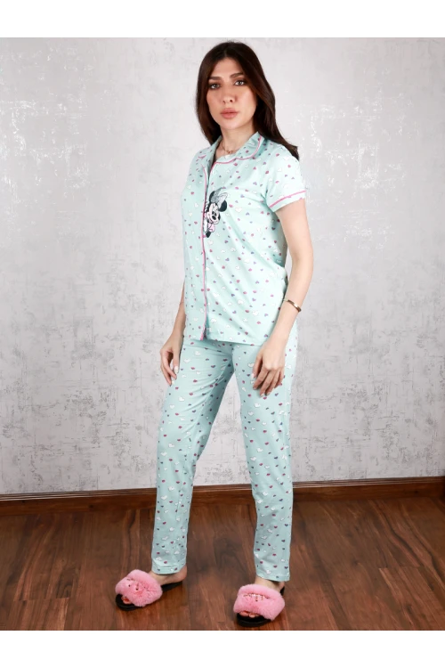 بيجاما مزينة بطبعات ميكي ماوس