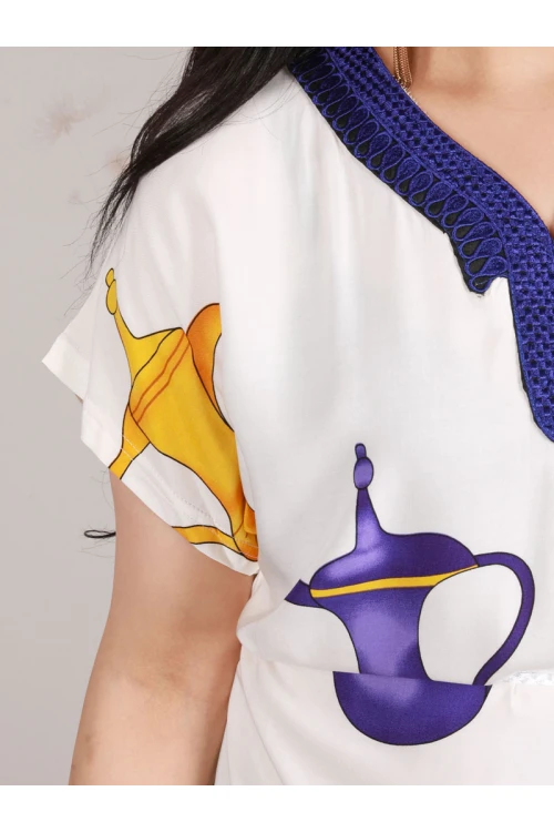 جلابية رمضان بطبعات دلة