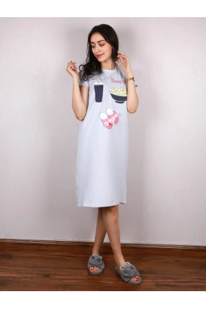 قميص قصير بطبعات