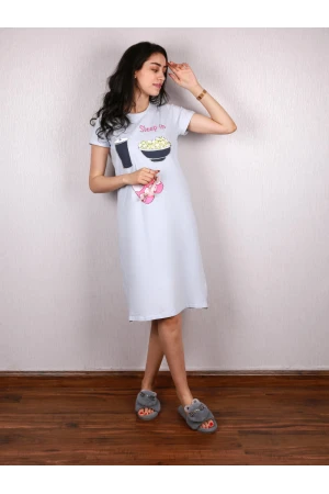 قميص قصير بطبعات