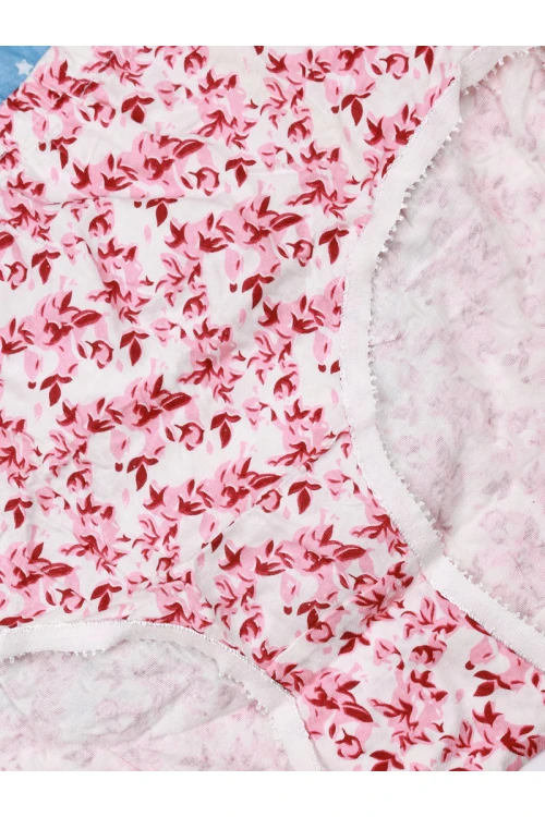 طقم سراويل مزين بطبعات - 3 قطع