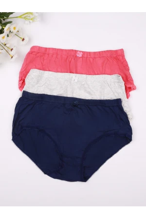 طقم سراويل سادة  - 3قطع