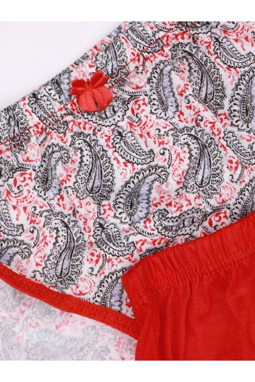 طقم سراويل داخلية بخصر مطاطي - 3 قطع