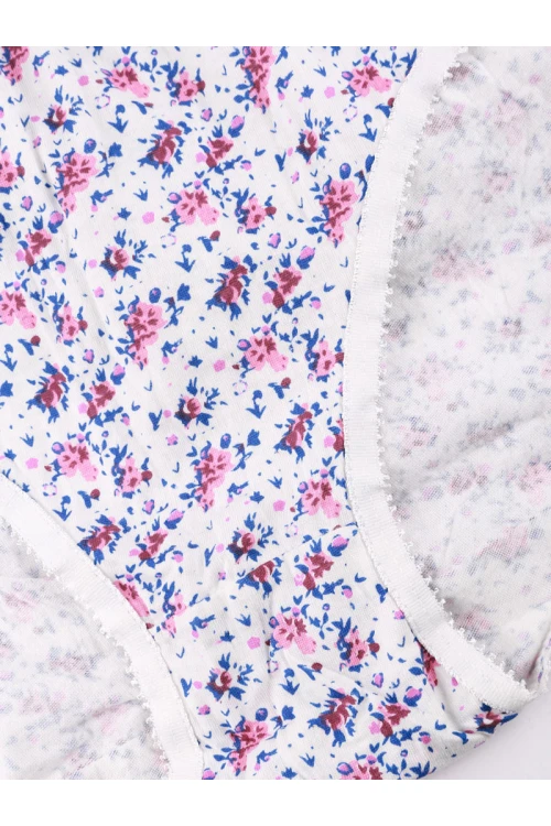 طقم سراويل مزين بطبعات - 5 قطع