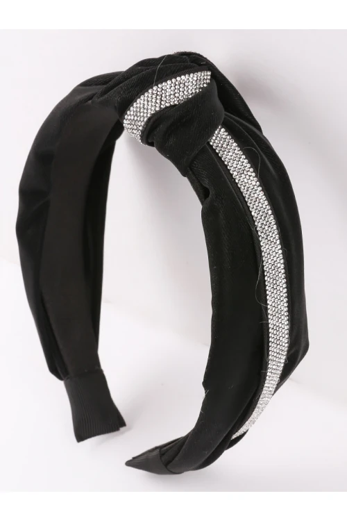 شريطة شعر مخمل بتفاصيل لامعة