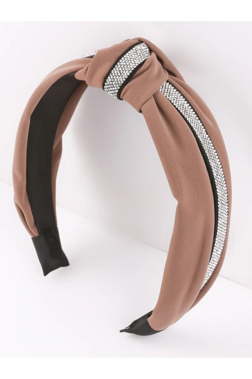 شريطة شعر مخمل بتفاصيل لامعة