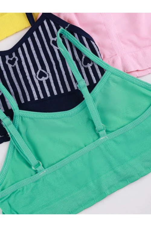 طقم صدريات متعدد الألوان