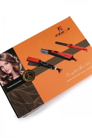 طقم استشوار مع سراميك و فير للشعر