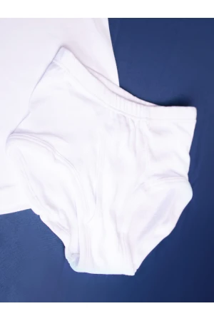 طقم داخلي أبيض قطعتين