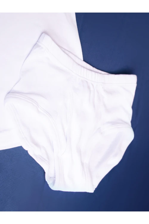 طقم داخلي أبيض قطعتين