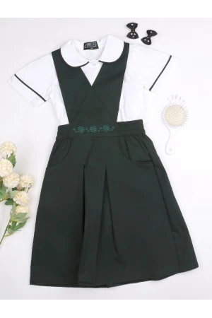 مريول روضة بأكمام قصيرة - قطعتين