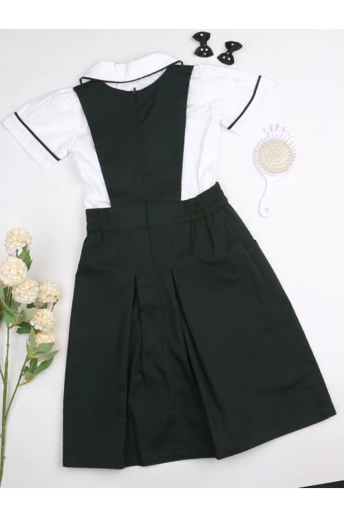 مريول روضة بأكمام قصيرة - قطعتين