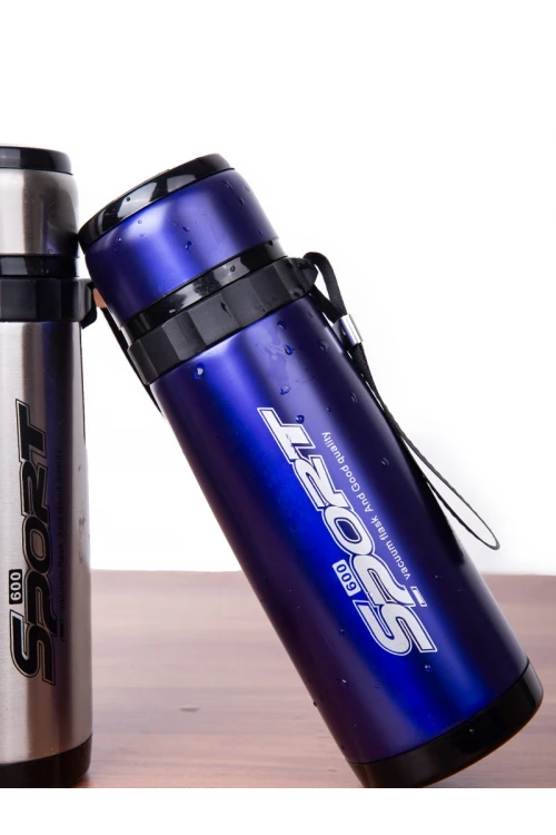 قارورة مياه ستانليس ستيل بمقبض600 مل